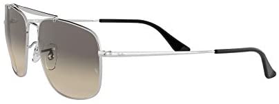 Ray-Ban Unisex-Adult Steel Man Sungkass Ray-Ban Unisex-Adult Steel Man Sungkass