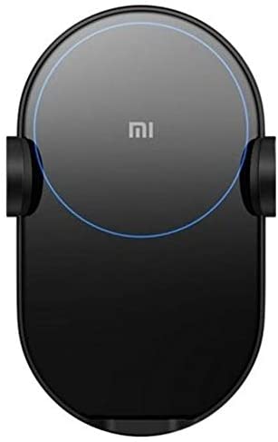 Xiaomi Wireless Car Charger 20W Max Power Inductive Electric Clamp Arm Double Heat Dissipation 2.5D Crystal Light Charging, WCJ02ZM, H12 x W5 x D10 cm Xiaomi Wireless Car Charger 20W Max Power Inductive Electric Clamp Arm Double Heat Dissipation 2.5D Crystal Light Charging, WCJ02ZM, H12 x W5 x D10 cm