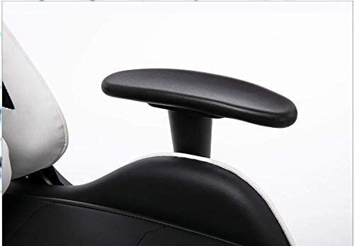JEICO Office Gaming Chair - PC Computer Chair for Gaming, for Office, for Students -Ergonomic Lumbar Back Support Pain Relief (Red White Blue) (WHITE) JEICO Office Gaming Chair - PC Computer Chair for Gaming, for Office, for Students -Ergonomic Lumbar Back Support Pain Relief (Red White Blue) (WHITE)