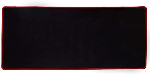 Large Gaming Mouse Pad Extended Mat Non-Slip Desk Pad Rubber Mice Pads Stitched Edges Long Mousepad 23.5x11.6" Red Large Gaming Mouse Pad Extended Mat Non-Slip Desk Pad Rubber Mice Pads Stitched Edges Long Mousepad 23.5x11.6" Red