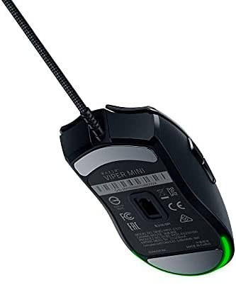 Razer Viper Mini 61G Ultra Lightweight Ambidextrous Design Gaming Mouse - 8500 DPI Optical Sensor, Razer Speedflex Cable and Chroma RGB Illumination - RZ01-03250100-R3M1 Razer Viper Mini 61G Ultra Lightweight Ambidextrous Design Gaming Mouse - 8500 DPI Optical Sensor, Razer Speedflex Cable and Chroma RGB Illumination - RZ01-03250100-R3M1