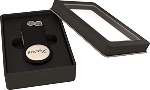 Pitchfix Original - Golf Divot Repair Tool, Foldable Stainless Steel Switchblade & Detachable Golf Ball Marker | Golf Accessories by Pitchfix Pitchfix Original - Golf Divot Repair Tool, Foldable Stainless Steel Switchblade & Detachable Golf Ball Marker | Golf Accessories by Pitchfix
