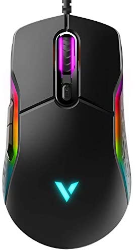 Rapoo VPRO VT200 IR Wired Gaming Mouse Programmable Buttons 6200 DPI LED Multicolor Black Rapoo VPRO VT200 IR Wired Gaming Mouse Programmable Buttons 6200 DPI LED Multicolor Black