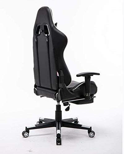 JEICO Office Gaming Chair - PC Computer Chair for Gaming, for Office, for Students -Ergonomic Lumbar Back Support Pain Relief (Red White Blue) (WHITE) JEICO Office Gaming Chair - PC Computer Chair for Gaming, for Office, for Students -Ergonomic Lumbar Back Support Pain Relief (Red White Blue) (WHITE)