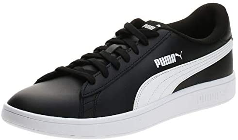 PUMA Smash v2 L, Men’s Sneakers, Black (Puma Black/Puma White 04), 46 EU PUMA Smash v2 L, Men’s Sneakers, Black (Puma Black/Puma White 04), 46 EU