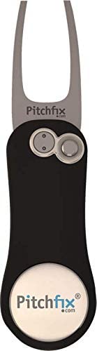 Pitchfix Original - Golf Divot Repair Tool, Foldable Stainless Steel Switchblade & Detachable Golf Ball Marker | Golf Accessories by Pitchfix Pitchfix Original - Golf Divot Repair Tool, Foldable Stainless Steel Switchblade & Detachable Golf Ball Marker | Golf Accessories by Pitchfix