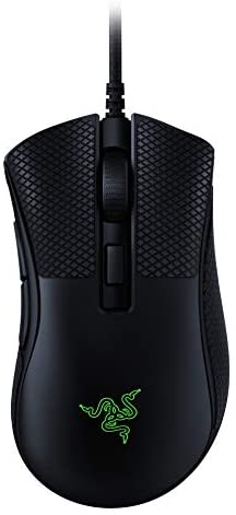 Razer DeathAdder Essential Gaming Mouse: 6400 DPI Optical Sensor - 5 Programmable Buttons Mouse + Grip Tape RZ01-03340100-R3U1 Razer DeathAdder Essential Gaming Mouse: 6400 DPI Optical Sensor - 5 Programmable Buttons Mouse + Grip Tape RZ01-03340100-R3U1