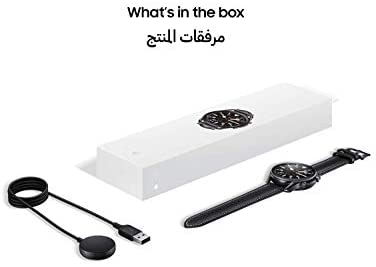 SAMSUNG Galaxy Watch 3 45mm Stainless Steel - Black, SM-R840 SAMSUNG Galaxy Watch 3 45mm Stainless Steel - Black, SM-R840