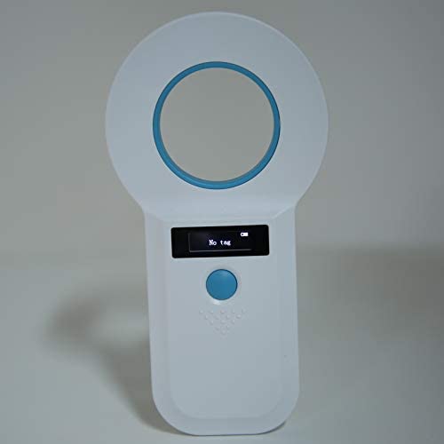 RFID Reader, Portable Handheld Universal Animal Chip Reader Rechargeable Pet ID Microchip Scanner 134.2kHz Pet Microchip Scanner Animal Tag Reader, ISO11784/ISO11785/FDX-B/EMID RFID Reader, Portable Handheld Universal Animal Chip Reader Rechargeable Pet ID Microchip Scanner 134.2kHz Pet Microchip Scanner Animal Tag Reader, ISO11784/ISO11785/FDX-B/EMID