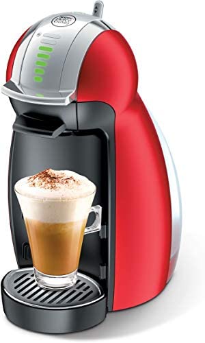 Nescafe Dolce Gusto Genio2 Coffee Machine, Red Nescafe Dolce Gusto Genio2 Coffee Machine, Red