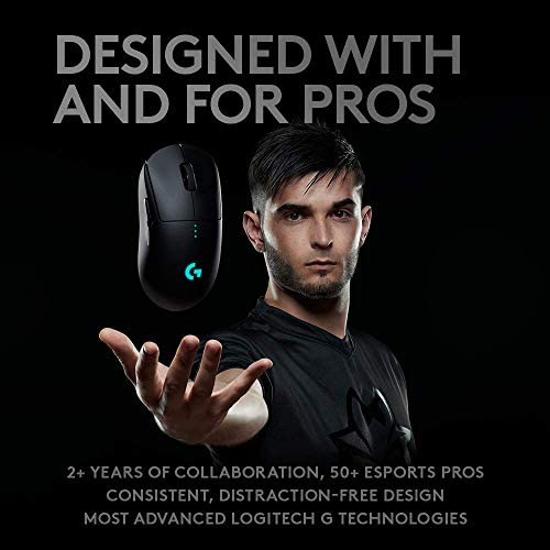 Logitech G Pro Wireless Gaming Mouse with Esports Grade Performance Logitech G Pro Wireless Gaming Mouse with Esports Grade Performance