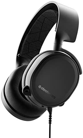 SteelSeries Arctis 3 (2019 Edition) All-Platform Gaming Headset for PC, PlayStation 4, Xbox One, Nintendo Switch, VR, Android, and IOS - Black (Electronic Games) SteelSeries Arctis 3 (2019 Edition) All-Platform Gaming Headset for PC, PlayStation 4, Xbox One, Nintendo Switch, VR, Android, and IOS - Black (Electronic Games)