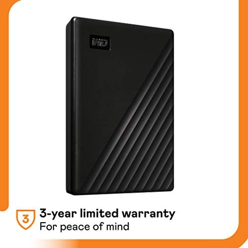 WD 2TB My Passport Portable External Hard Drive, Black - WDBYVG0020BBK-WESN WD 2TB My Passport Portable External Hard Drive, Black - WDBYVG0020BBK-WESN
