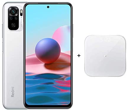 Xiaomi Redmi Note 10 Dual SIM Pebble White 4GB RAM 64GB 4G LTE + Mi Smart Body Weighing Scale 2 Xiaomi Redmi Note 10 Dual SIM Pebble White 4GB RAM 64GB 4G LTE + Mi Smart Body Weighing Scale 2
