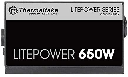 Thermaltake PS-LTP-0650NPCNUK-2 Litepower/650W/Non Modular/ATX 2.3 & EPS/A-PFC/12cm/EU/Non 80PLUS Black Thermaltake PS-LTP-0650NPCNUK-2 Litepower/650W/Non Modular/ATX 2.3 & EPS/A-PFC/12cm/EU/Non 80PLUS Black