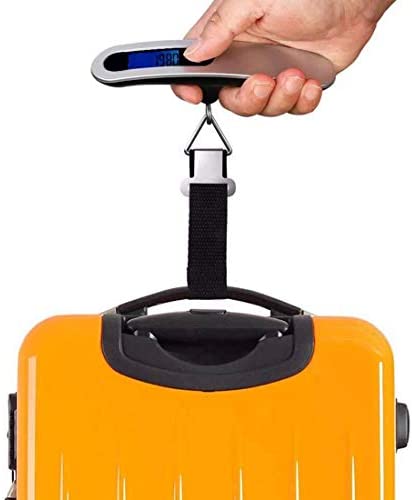 YOMYM Digital Scale Baggage Scale, High Accuracy with LCD Screen, Heavy Weight Scale, Backlight Scale, Ultra Portable Scale, Scale Suitcase 110lb / 50kg for Travel, Home, Outdoors and Gifts YOMYM Digital Scale Baggage Scale, High Accuracy with LCD Screen, Heavy Weight Scale, Backlight Scale, Ultra Portable Scale, Scale Suitcase 110lb / 50kg for Travel, Home, Outdoors and Gifts