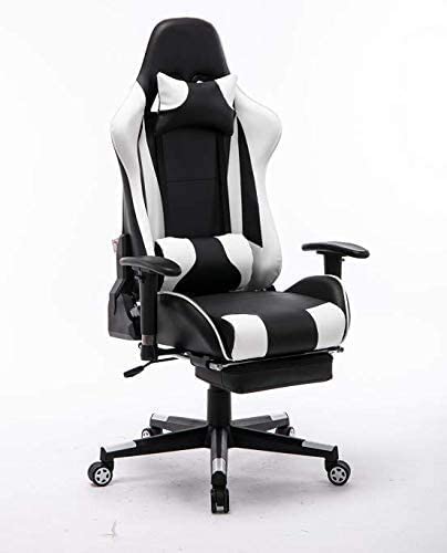 JEICO Office Gaming Chair - PC Computer Chair for Gaming, for Office, for Students -Ergonomic Lumbar Back Support Pain Relief (Red White Blue) (WHITE) JEICO Office Gaming Chair - PC Computer Chair for Gaming, for Office, for Students -Ergonomic Lumbar Back Support Pain Relief (Red White Blue) (WHITE)