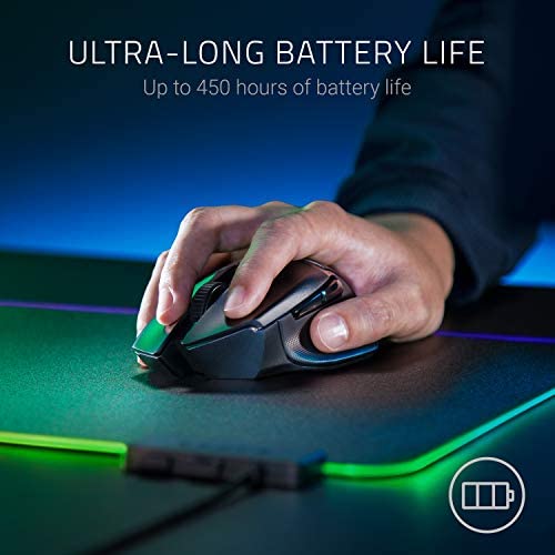 Razer Basilisk X HyperSpeed Wireless Ergonomic Optical Gaming Mouse - RZ01-03150100-R3G1 Razer Basilisk X HyperSpeed Wireless Ergonomic Optical Gaming Mouse - RZ01-03150100-R3G1