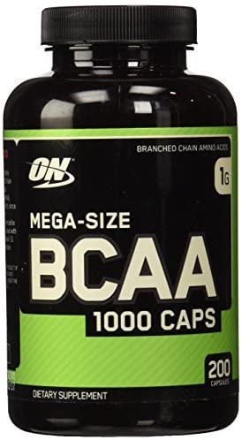 OPTIMUM NUTRITION Instantized MEGA SIZE BCAA 1000 CAPS, Branched Chain Essential Amino Acids Capsules, 1000mg, 200 capsules OPTIMUM NUTRITION Instantized MEGA SIZE BCAA 1000 CAPS, Branched Chain Essential Amino Acids Capsules, 1000mg, 200 capsules