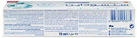 Sensodyne Advanced Complete Protection Extra Fresh Toothpaste, 75ml Sensodyne Advanced Complete Protection Extra Fresh Toothpaste, 75ml