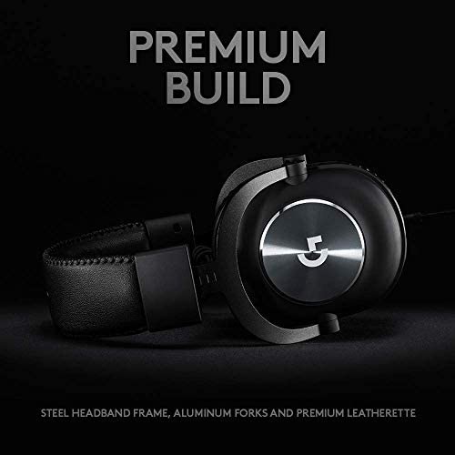 Logitech G PRO X Gaming Headset 2nd Generation, Detachable Pro-Grade Microphone, Blue VO!CE, DTS Headphone:X 7.1, 50 mm PRO-G Drivers, PC/PS4/Switch/Xbox One/VR - Black Logitech G PRO X Gaming Headset 2nd Generation, Detachable Pro-Grade Microphone, Blue VO!CE, DTS Headphone:X 7.1, 50 mm PRO-G Drivers, PC/PS4/Switch/Xbox One/VR - Black