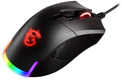 MSI S12-0400C60-PA3 GM50 Gaming Mouse With PMW-3330 Optical Sensor, Ergonomic, OMRON Keys, USB - Black MSI S12-0400C60-PA3 GM50 Gaming Mouse With PMW-3330 Optical Sensor, Ergonomic, OMRON Keys, USB - Black