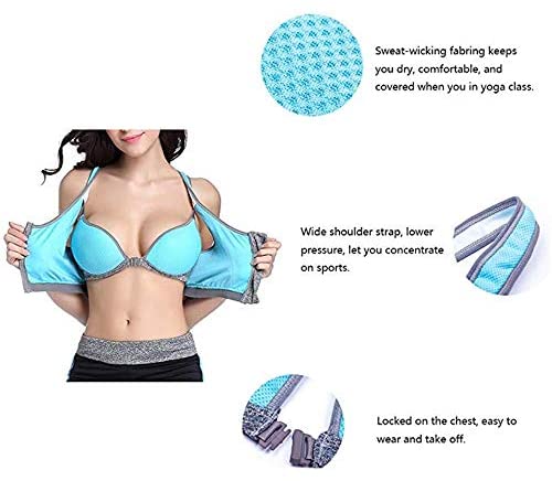 Women's Zip Front Sports Bra Wireless Post-Surgery Bra Active Yoga Sports Bras Women's Zip Front Sports Bra Wireless Post-Surgery Bra Active Yoga Sports Bras