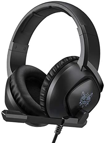 Gaming Headset for PS4,Nintendo Switch, PC with Mic - Surround Sound, Noise Reduction Game Earphone, Mute Switch- 3.5MM Jack for Cell Phone, Laptops, Computer (Black) Gaming Headset for PS4,Nintendo Switch, PC with Mic - Surround Sound, Noise Reduction Game Earphone, Mute Switch- 3.5MM Jack for Cell Phone, Laptops, Computer (Black)
