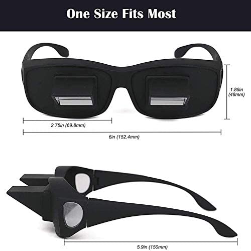Light Weight Prism Glasses Lazy Glasses, Bed Prism Spectacles Horizontal Lazy Glasses, Horizontal Vision Belay Goggles Eyewear Case Light Weight Prism Glasses Lazy Glasses, Bed Prism Spectacles Horizontal Lazy Glasses, Horizontal Vision Belay Goggles Eyewear Case