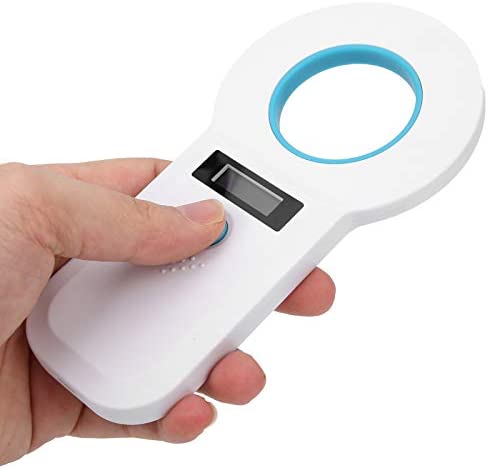 RFID Reader, Portable Handheld Universal Animal Chip Reader Rechargeable Pet ID Microchip Scanner 134.2kHz Pet Microchip Scanner Animal Tag Reader, ISO11784/ISO11785/FDX-B/EMID RFID Reader, Portable Handheld Universal Animal Chip Reader Rechargeable Pet ID Microchip Scanner 134.2kHz Pet Microchip Scanner Animal Tag Reader, ISO11784/ISO11785/FDX-B/EMID