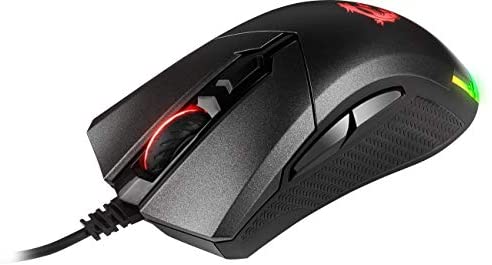 MSI S12-0400C60-PA3 GM50 Gaming Mouse With PMW-3330 Optical Sensor, Ergonomic, OMRON Keys, USB - Black MSI S12-0400C60-PA3 GM50 Gaming Mouse With PMW-3330 Optical Sensor, Ergonomic, OMRON Keys, USB - Black