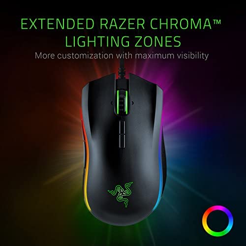Razer Mamba Gaming Mouse Wired RZ01-02560100-R3U1 Razer Mamba Gaming Mouse Wired RZ01-02560100-R3U1