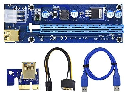 EUROMAX GPU RISER CARDS Pack of 6 - VER009S Gold Version (6Pcs kit) EUROMAX GPU RISER CARDS Pack of 6 - VER009S Gold Version (6Pcs kit)