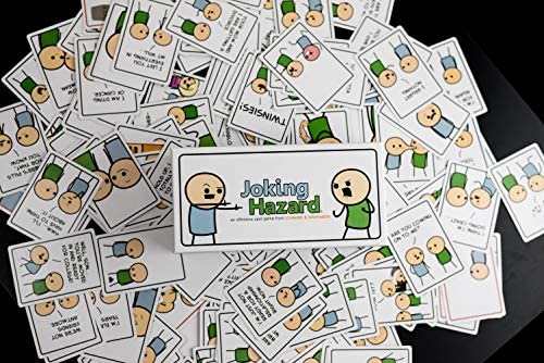 Joking Hazard by Cyanide & Happiness - a funny comic building party game for 3-10 players, great for game night Joking Hazard by Cyanide & Happiness - a funny comic building party game for 3-10 players, great for game night
