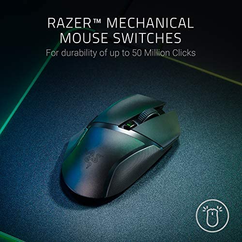 Razer Basilisk X HyperSpeed Wireless Ergonomic Optical Gaming Mouse - RZ01-03150100-R3G1 Razer Basilisk X HyperSpeed Wireless Ergonomic Optical Gaming Mouse - RZ01-03150100-R3G1