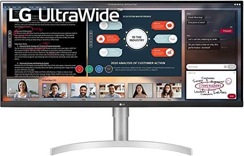 LG 34 inch UltraWide Monitor Full HD (2560x1080) with VESA Display HDR 400, IPS sRGB 99%, AMD FreeSync, MaxxAudio, Flicker Safe, Reader mode - 34WN650, Black LG 34 inch UltraWide Monitor Full HD (2560x1080) with VESA Display HDR 400, IPS sRGB 99%, AMD FreeSync, MaxxAudio, Flicker Safe, Reader mode - 34WN650, Black