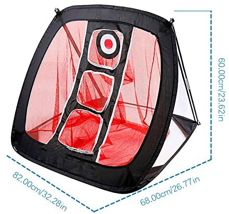 Pop Up Golf Chipping Net Indoor Outdoor Collapsible Golf Accessories Golfing Target Net for Accuracy and Swing Practice Pop Up Golf Chipping Net Indoor Outdoor Collapsible Golf Accessories Golfing Target Net for Accuracy and Swing Practice