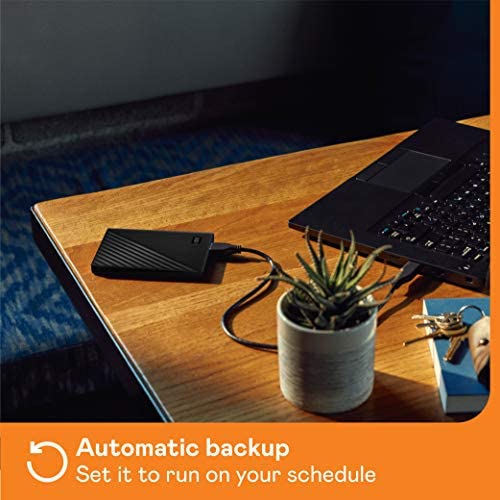 WD 2TB My Passport Portable External Hard Drive, Black - WDBYVG0020BBK-WESN WD 2TB My Passport Portable External Hard Drive, Black - WDBYVG0020BBK-WESN