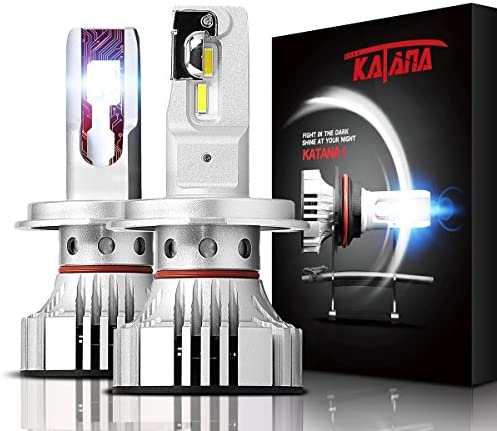 KATANA LED Headlight Bulbs Conversion Kit 6500K H4 Hi/Lo H4 9003 LED Headlight bulbs KATANA LED Headlight Bulbs Conversion Kit 6500K H4 Hi/Lo H4 9003 LED Headlight bulbs
