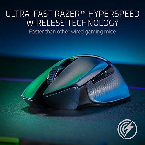 Razer Basilisk X HyperSpeed Wireless Ergonomic Optical Gaming Mouse - RZ01-03150100-R3G1 Razer Basilisk X HyperSpeed Wireless Ergonomic Optical Gaming Mouse - RZ01-03150100-R3G1
