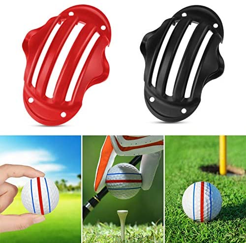 6 Pieces Golf Ball Line Marker Golf Ball Line Liner Golf Ball Alignment Tool Ball Line Drawing Tools Golf Putting Alignment Tool for Golf Accessories 6 Pieces Golf Ball Line Marker Golf Ball Line Liner Golf Ball Alignment Tool Ball Line Drawing Tools Golf Putting Alignment Tool for Golf Accessories