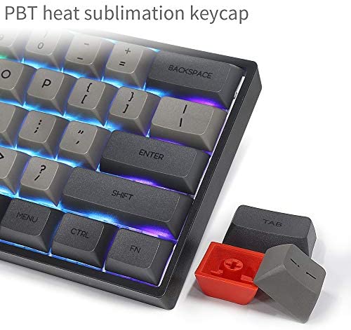 YUNZII SK61 Black Wired 60% Keys NKRO Gateron Optical Switch RGB Backlight Programmable Mechanical Gaming Keyboard (Gateron Black Switch,Black 61 Keys) YUNZII SK61 Black Wired 60% Keys NKRO Gateron Optical Switch RGB Backlight Programmable Mechanical Gaming Keyboard (Gateron Black Switch,Black 61 Keys)