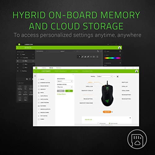 Razer Mamba Gaming Mouse Wired RZ01-02560100-R3U1 Razer Mamba Gaming Mouse Wired RZ01-02560100-R3U1
